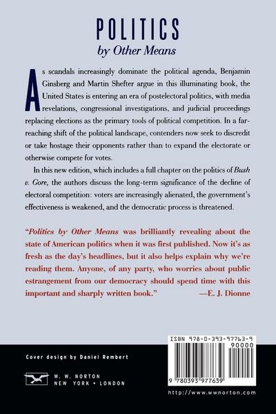 Produktbild: Politics by Other Means