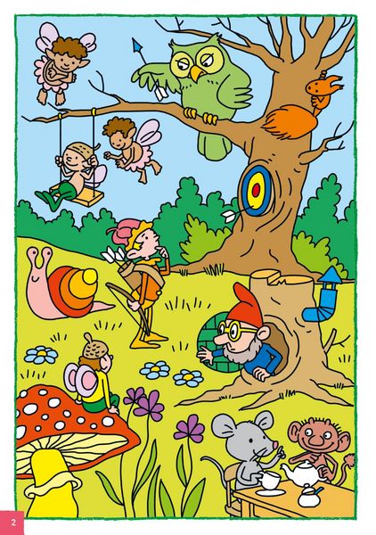Produktbild: Mein lustiges gro&szlig;es Malspielbuch: Wimmel-Bilder (ab 5 Jahren)