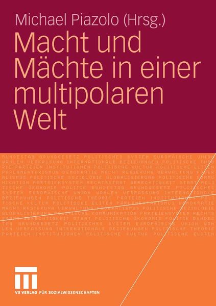 Produktbild: Macht und M&auml;chte in einer multipolaren Welt