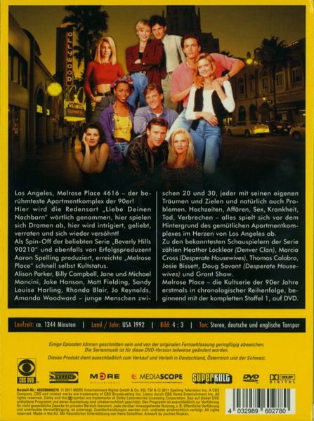 Produktbild: Melrose Place - Staffel 1 [8 DVDs]