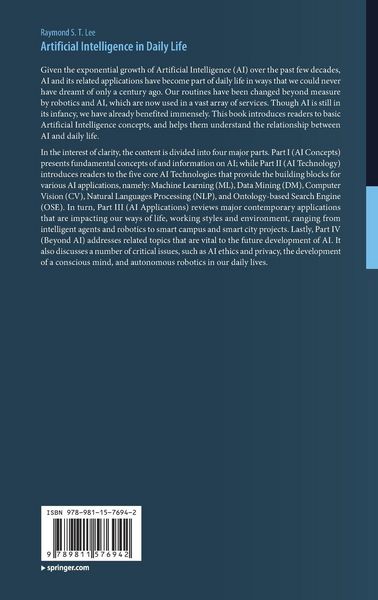 Produktbild: Artificial Intelligence in Daily Life