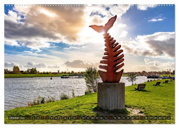 Produktbild: Malerisches Greetsiel (Wandkalender 2026 DIN A2 quer), CALVENDO Monatskalender