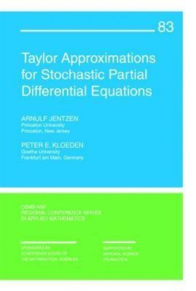 Produktbild: Taylor Approximations for Stochastic Partial Differential Equations
