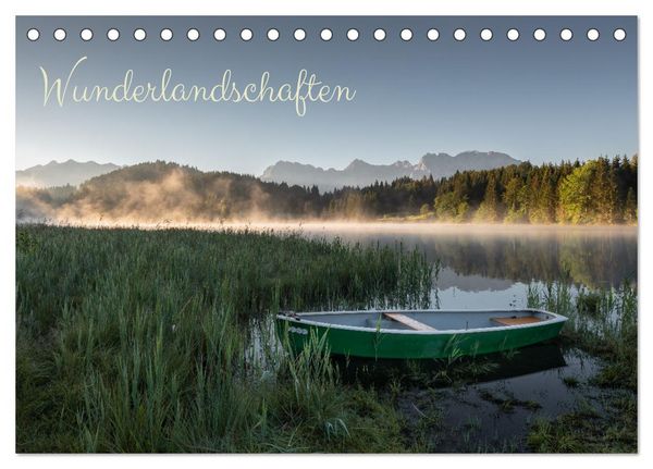 Produktbild: Wunderlandschaften (Tischkalender 2026 DIN A5 quer), CALVENDO Monatskalender