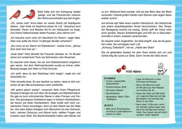 Produktbild: Mein Krimi-Adventskalenderbuch ab 8 Jahren