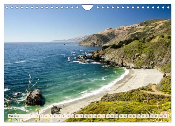 Produktbild: Traumk&uuml;sten: Eine Maritime Reise um die Welt (Wandkalender 2026 DIN A4 quer), CALVENDO Monatskalender