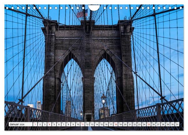 Produktbild: New York City - der besondere Blick auf Big Apple (Wandkalender 2026 DIN A4 quer), CALVENDO Monatskalender