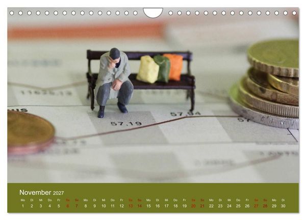 Produktbild: Miniaturen - Klein ganz gro&szlig; (Wandkalender 2027 DIN A4 quer), CALVENDO Monatskalender