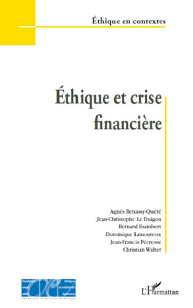 Produktbild: Ethique et crise financi&egrave;re