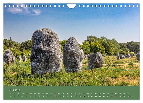 Produktbild: Mysteri&ouml;se Megalithen (Wandkalender 2026 DIN A4 quer), CALVENDO Monatskalender