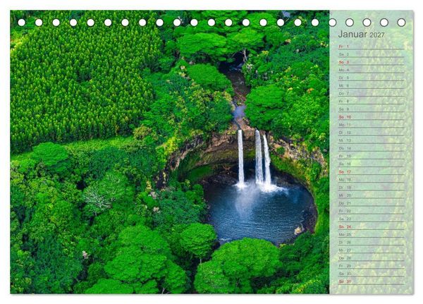 Produktbild: Malerisches Hawaii (Tischkalender 2027 DIN A5 quer), CALVENDO Monatskalender
