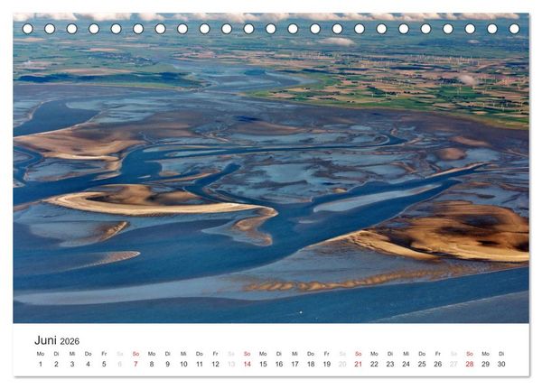 Produktbild: Nordfriesische Inseln im Auge des Fotografen (Tischkalender 2026 DIN A5 quer), CALVENDO Monatskalender