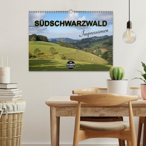 Produktbild: S&uuml;dschwarzwald - Impressionen (Wandkalender 2026 DIN A3 quer), CALVENDO Monatskalender