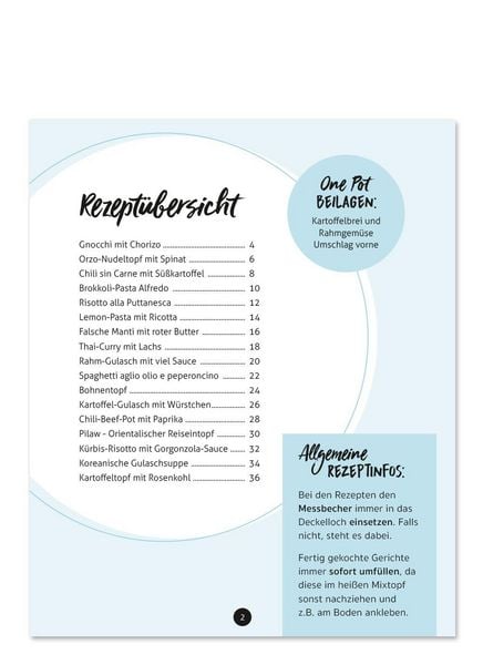 Produktbild: ONE POT REZEPTE