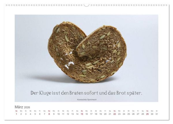 Produktbild: FunnyFood (hochwertiger Premium Wandkalender 2026 DIN A2 quer), Kunstdruck in Hochglanz