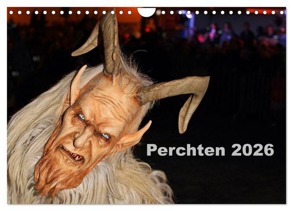 Produktbild: Perchten 2026 (Wandkalender 2026 DIN A4 quer), CALVENDO Monatskalender