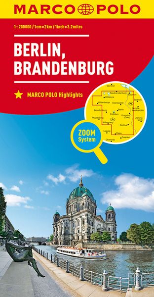 Produktbild: MARCO POLO Regionalkarte Deutschland 04 Berlin, Brandenburg 1:200.000