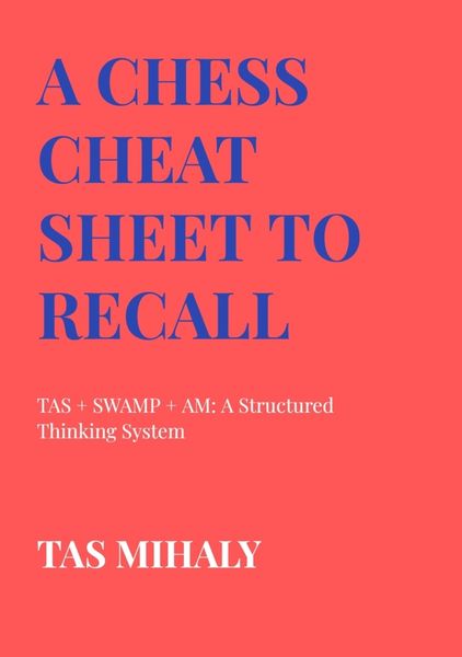 A Chess Cheat Sheet To Recall, Taschenbuch von Tas Mihaly, Brave New Books, 9789465319193