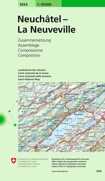 Produktbild: 5024 Neuch&acirc;tel - La Neuveville