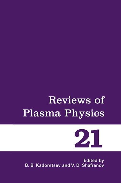 Produktbild: Reviews of Plasma Physics