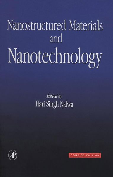 Produktbild: Nanostructured Materials and Nanotechnology