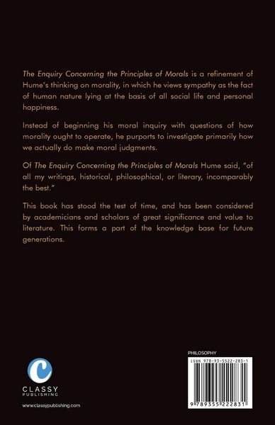 Produktbild: An Enquiry Concerning the Principles of Morals