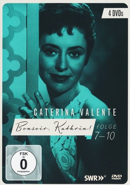 Caterina Valente - Bonsoir Kathrin! - Sammelbox Folge 7-10 [4 DVDs]