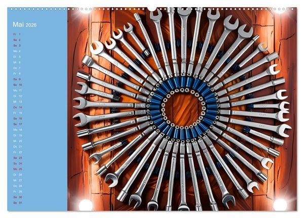 Produktbild: Werkzeug-Magie (Wandkalender 2026 DIN A2 quer), CALVENDO Monatskalender