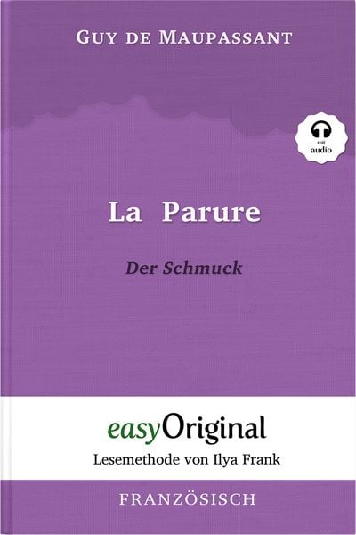 Produktbild: La Parure / Der Schmuck (Buch + Audio-Online) - Lesemethode von Ilya Frank - Zweisprachige Ausgabe Franz&ouml;sisch-Deutsch