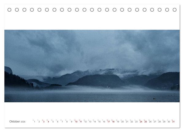 Produktbild: BergBlicke! (Tischkalender 2026 DIN A5 quer), CALVENDO Monatskalender