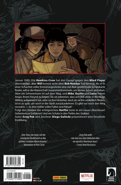 Produktbild: Stranger Things - Der Comic zur Netflix-Erfolgsserie