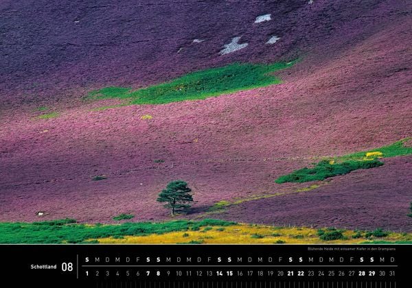Produktbild: Schottland Premiumkalender 2027