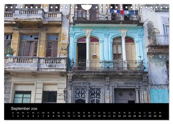 Produktbild: Cuba Highlights (Wandkalender 2026 DIN A4 quer), CALVENDO Monatskalender