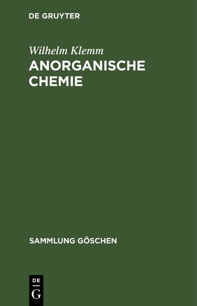 Produktbild: Anorganische Chemie