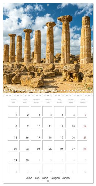 Produktbild: Italy - Sicily (Wall Calendar 2026 12 &times; 12 Inch) CALVENDO 12 Month Wall Calendar