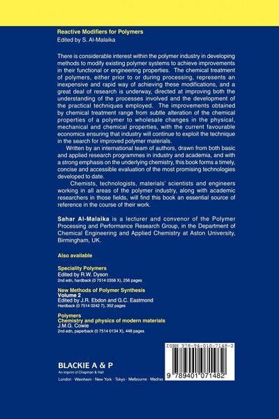 Produktbild: Reactive Modifiers for Polymers