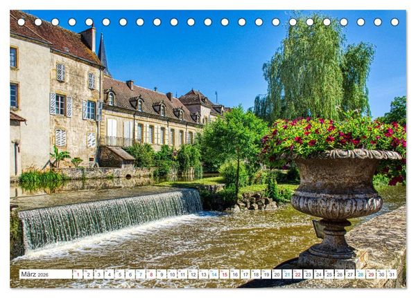 Produktbild: Charolles - Im Herzen des Burgund (Tischkalender 2026 DIN A5 quer), CALVENDO Monatskalender