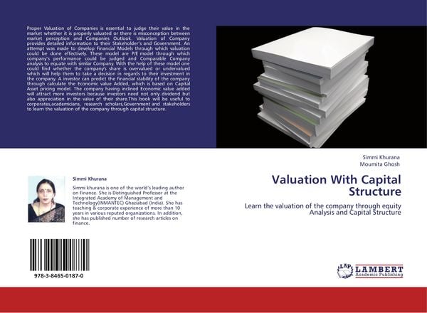 Produktbild: Valuation With Capital Structure
