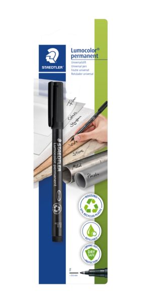 Produktbild: STAEDTLER Universalstift Lumocolor&reg; permanent pen F 318 schwarz