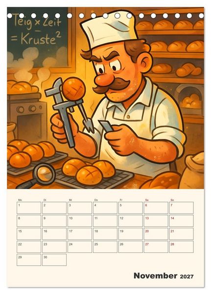 Produktbild: Berufe mal anders &ndash; Ein Jahr voller Job-Klischees (Tischkalender 2027 DIN A5 hoch), CALVENDO Monatskalender