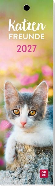 Produktbild: Lesezeichenkalender 2027: Katzenfreunde
