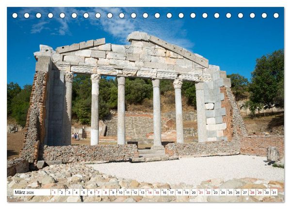 Produktbild: ALBANIENS Sch&ouml;nheiten (Tischkalender 2026 DIN A5 quer), CALVENDO Monatskalender