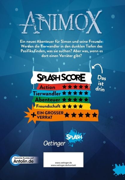 Produktbild: Animox als Comic-Roman 3. Die Stadt der Haie