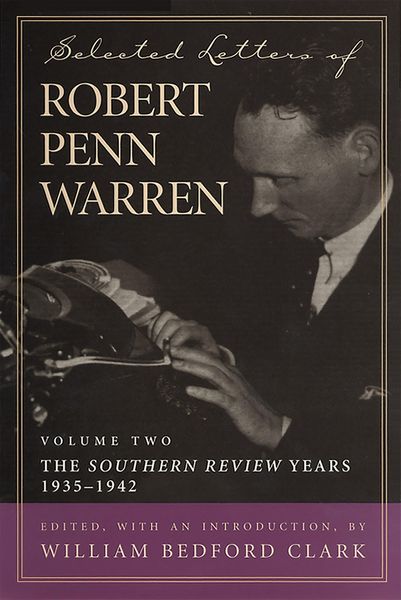 Produktbild: Selected Letters of Robert Penn Warren