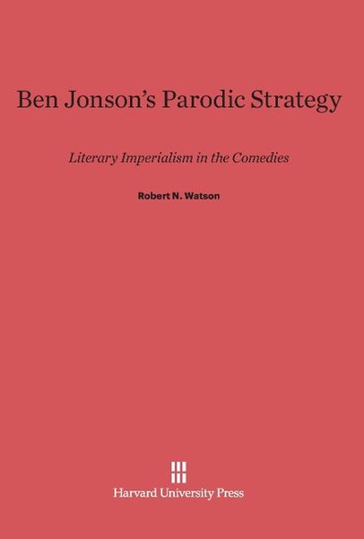Produktbild: Ben Jonson's Parodic Strategy