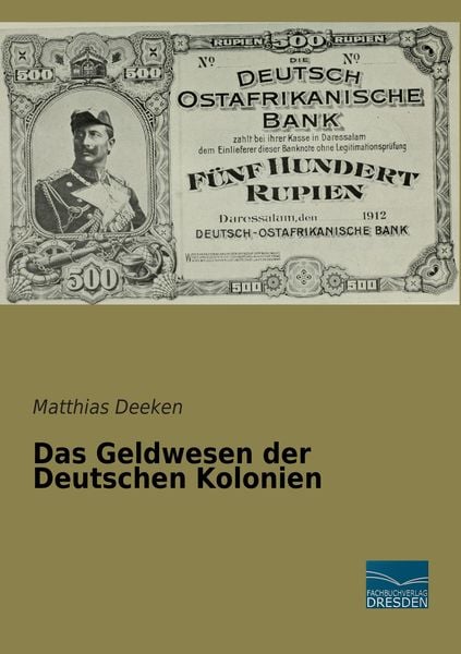 Produktbild: Das Geldwesen der Deutschen Kolonien