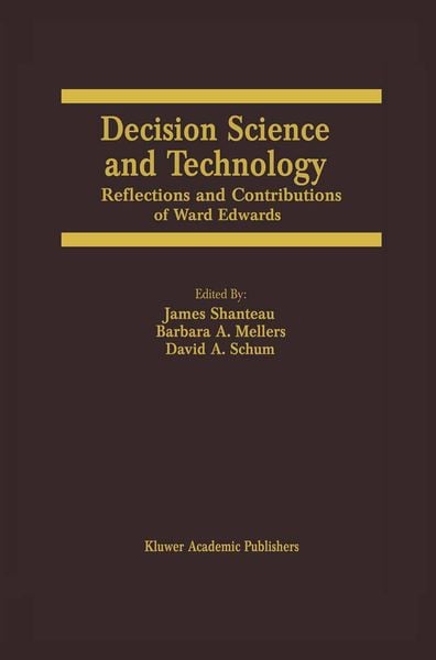 Produktbild: Decision Science and Technology