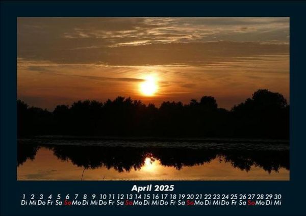 Produktbild: Die Seen der Erde 2025 Fotokalender DIN A5