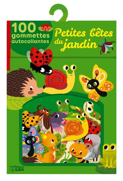 Produktbild: Petites b&ecirc;tes du jardin : 100 gommettes autocollantes