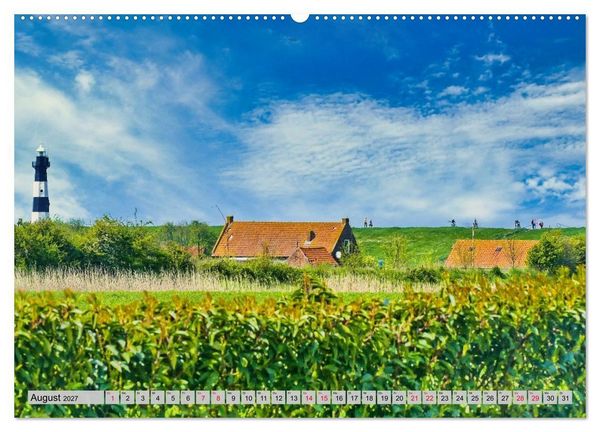 Produktbild: Holland, wo die Seele baden geht (hochwertiger Premium Wandkalender 2027 DIN A2 quer), Kunstdruck in Hochglanz